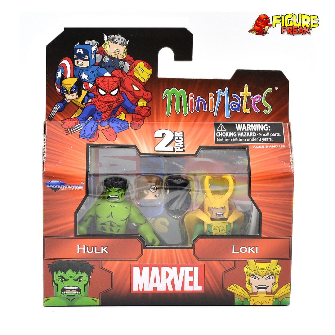 Marvel Minimates Best of Series 2 Hulk & Loki