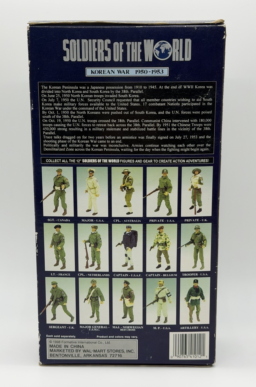 Soldiers of The World Korean War U.S. AirForce Captain 12 Inch Figure NIB