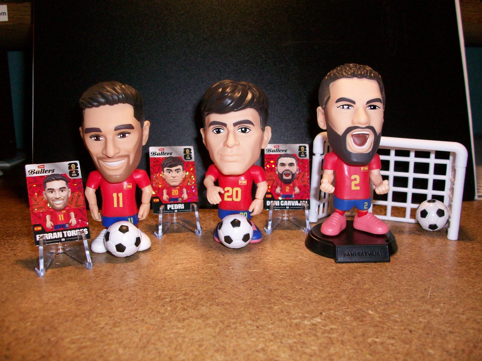 Zuru Ballers World Cup 2026 Spain-Torres, Pedri base, Carvajal rare