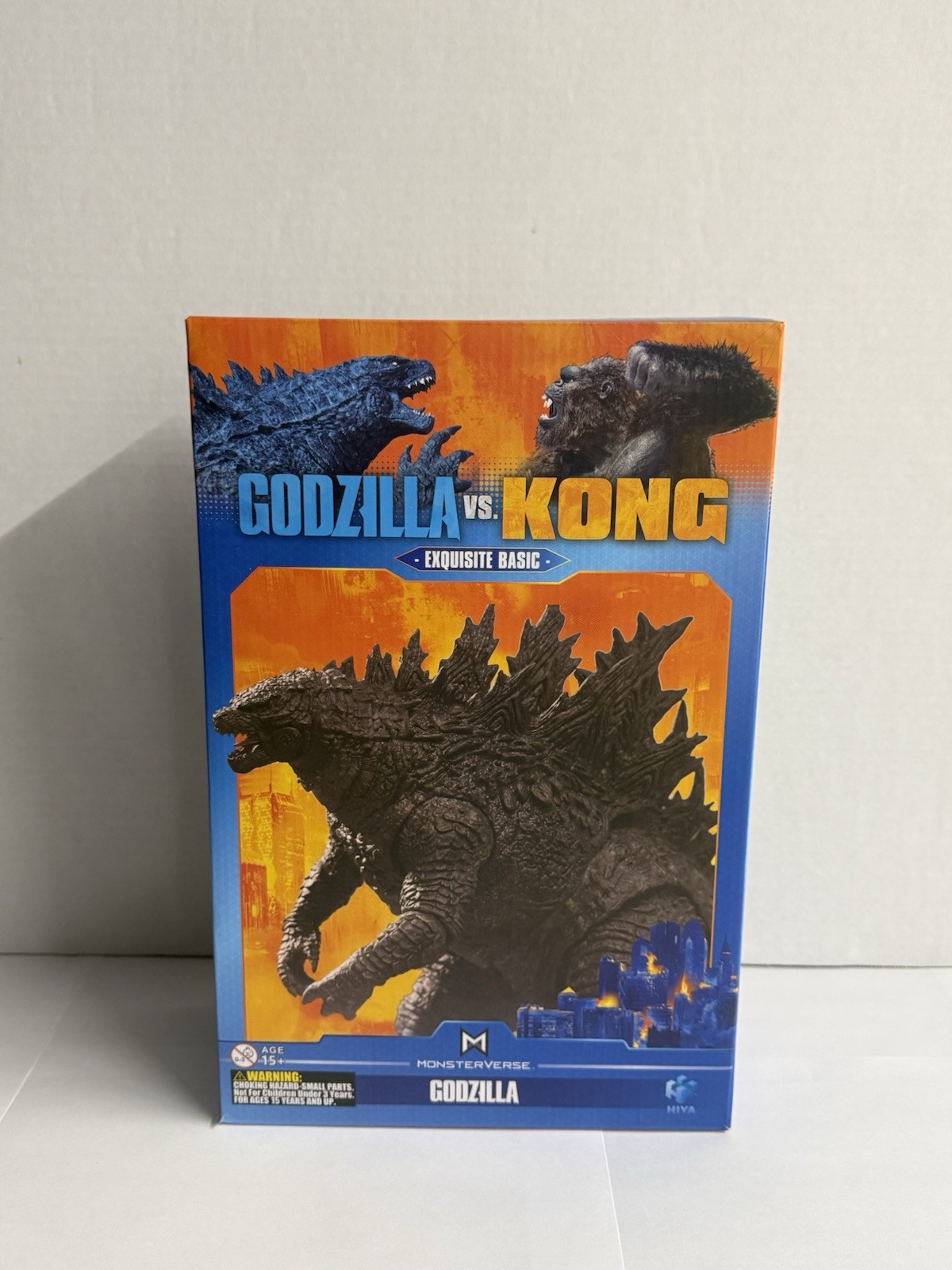 Hiya Toys Godzilla Vs Kong Exquisite Figure Basic New Sealed 2022 Monsterverse