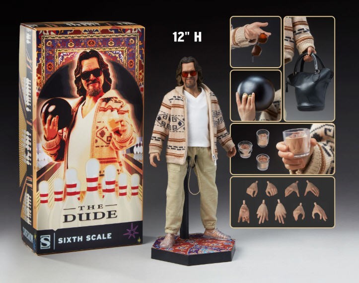 Sideshow The Big Lebowski The Dude 1/6 Scale Action Figure