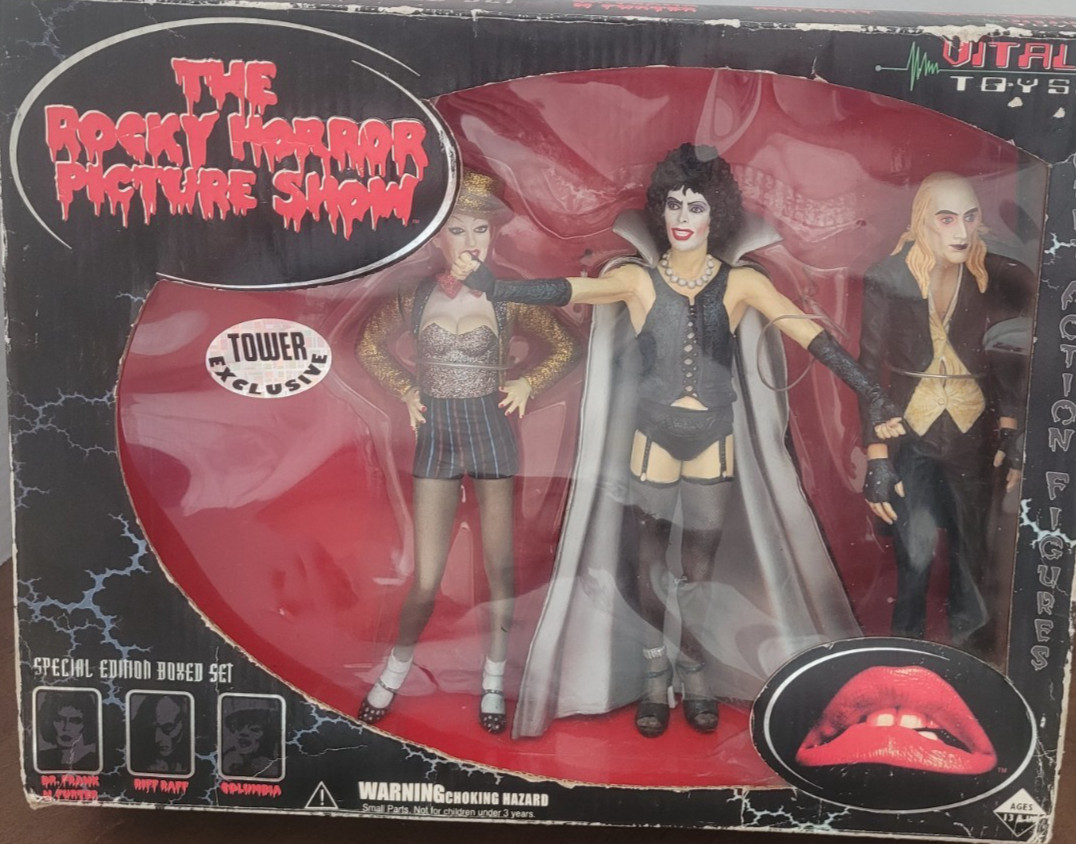 Vital Toys Rocky Horror Picture Show Special Edition Boxed Set a Tower Exclusive