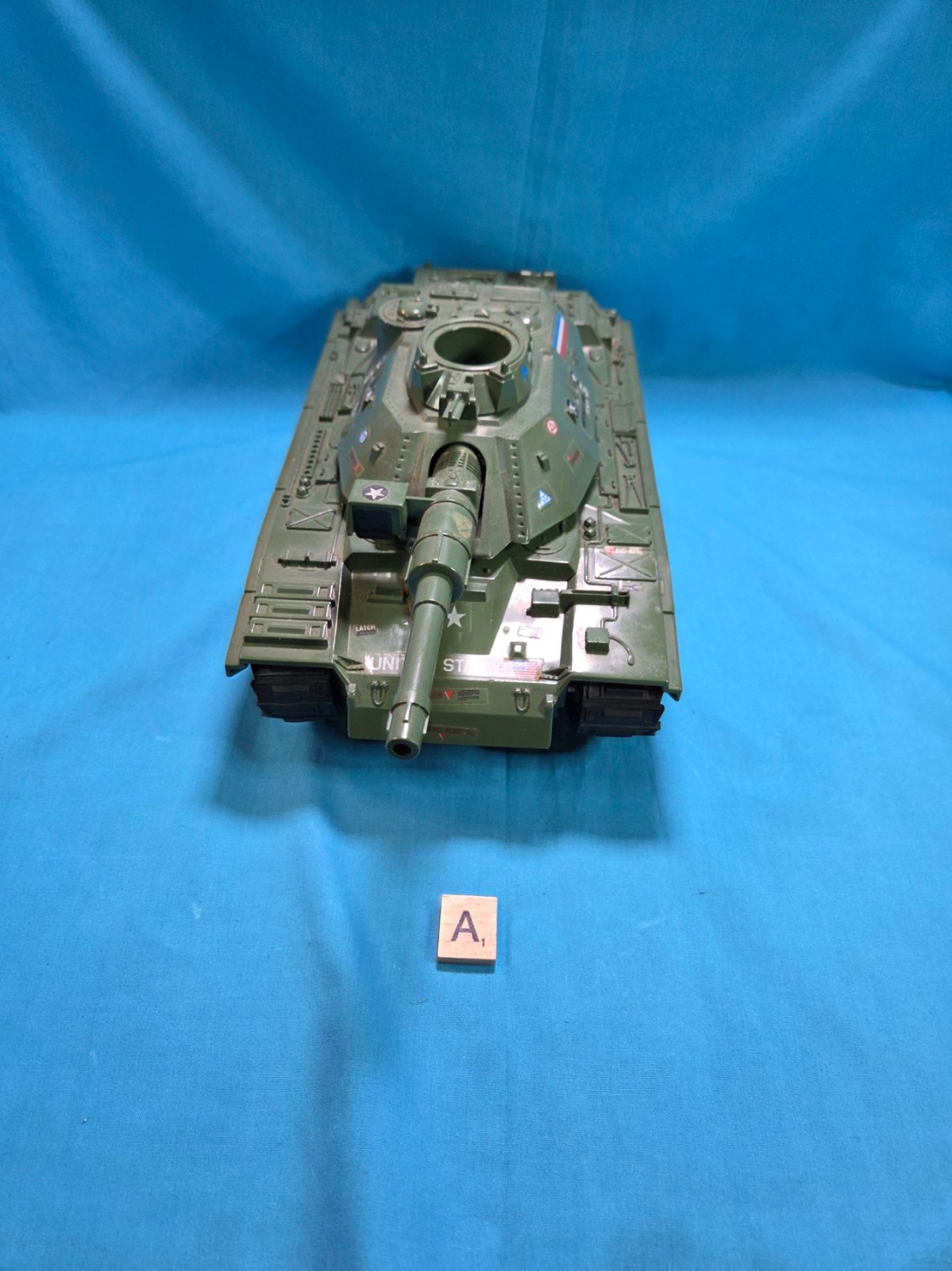 1982 Vintage GI Joe MOBAT (A) UNTESTED-Assume not working. No gun tip/Cover