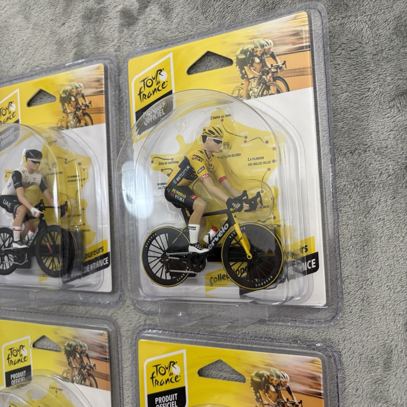 Tour De France Figures Lot of 6 1:18 Models Cycling Cyclist SOLIDO