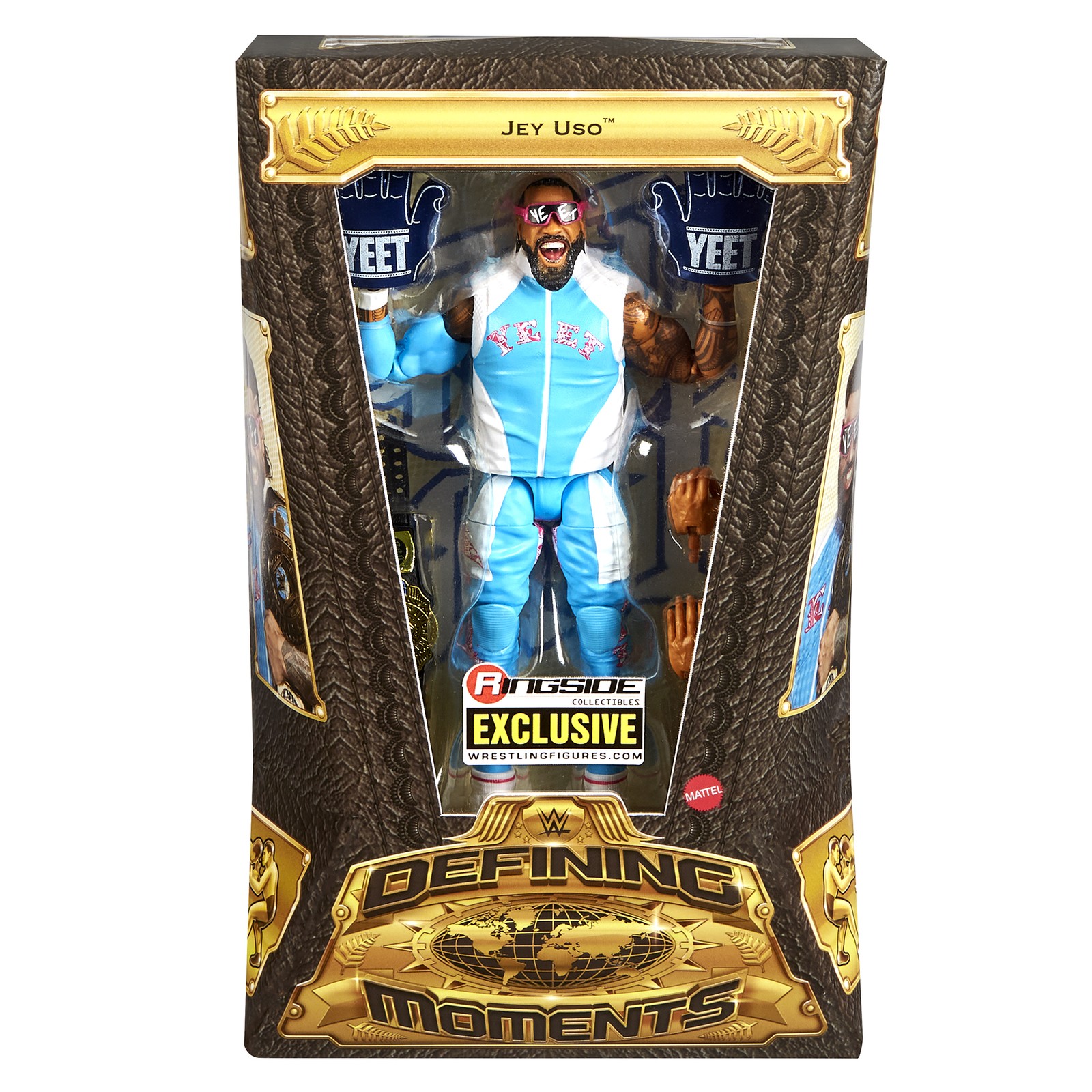 Jey Uso (IC Title Win) – WWE 2026 Defining Moments (Wave 1) Wrestling Figure