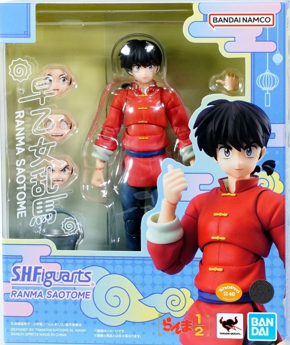 S.H.Figuarts Ranma Saotome (Male) Ranma 1/2 BANDAI SPIRITS Japan NEW
