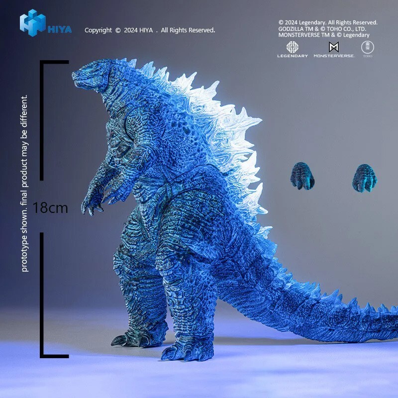 Original HIYA Exquisite Basic Godzilla x Kong The New Empire Energized Godzilla