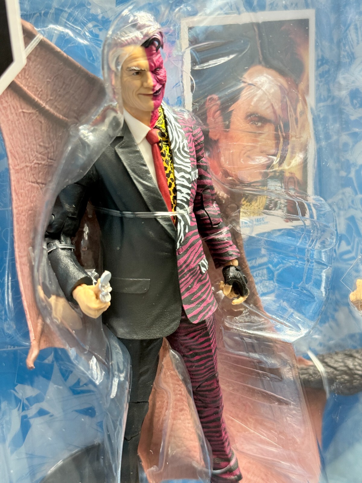 TWO-FACE McFarlane 7″ DC Multiverse BATMAN FOREVER Movie Nightmare Bat BAF wave