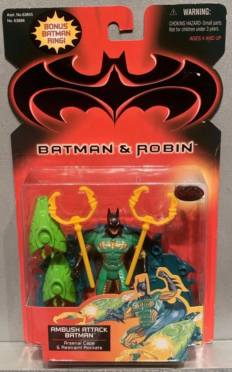 1997 BATMAN & ROBIN – AMBUSH ATTACK BATMAN FIGURE