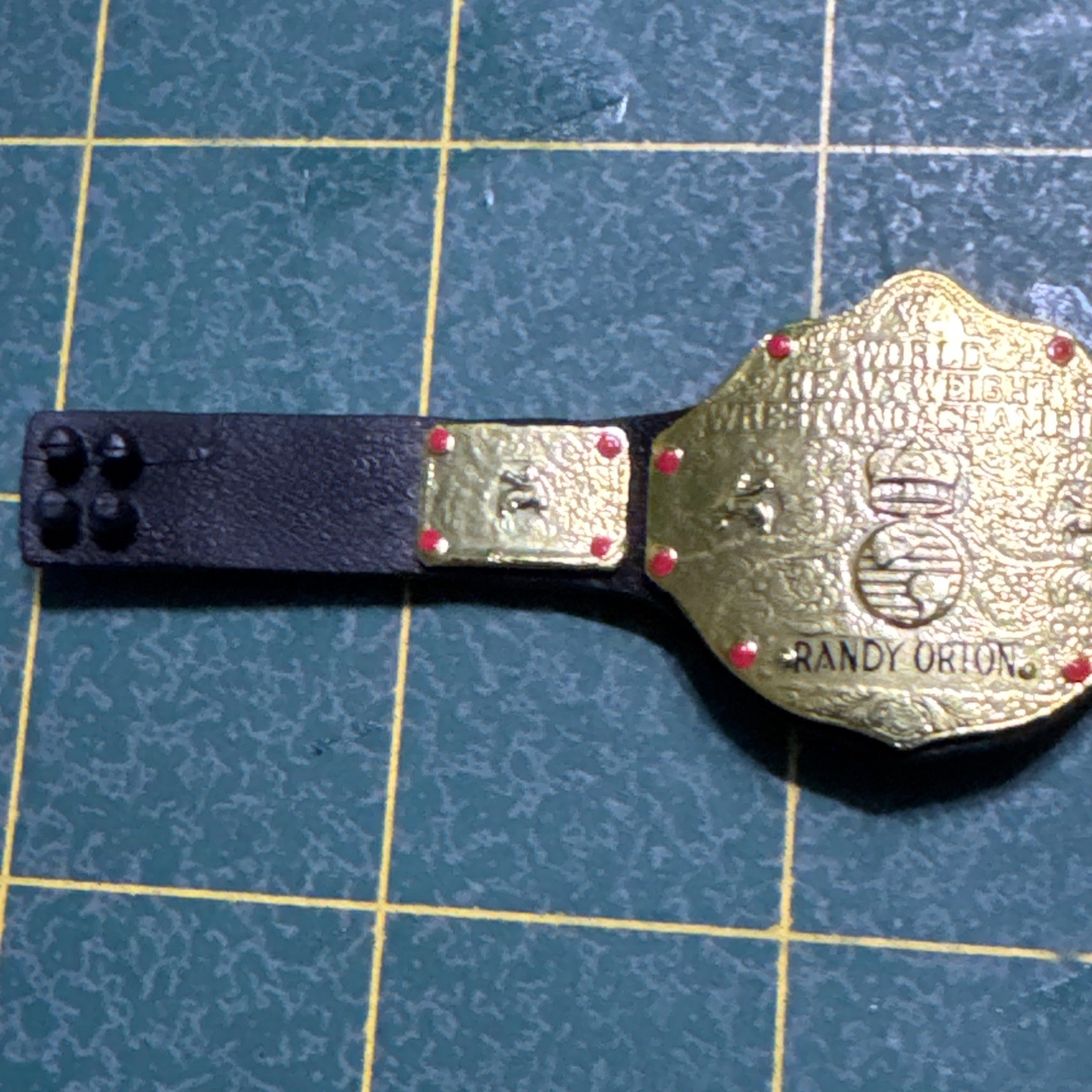 WWE Elite Collection Evolution Randy Orton Alternate Head + Championship Belt