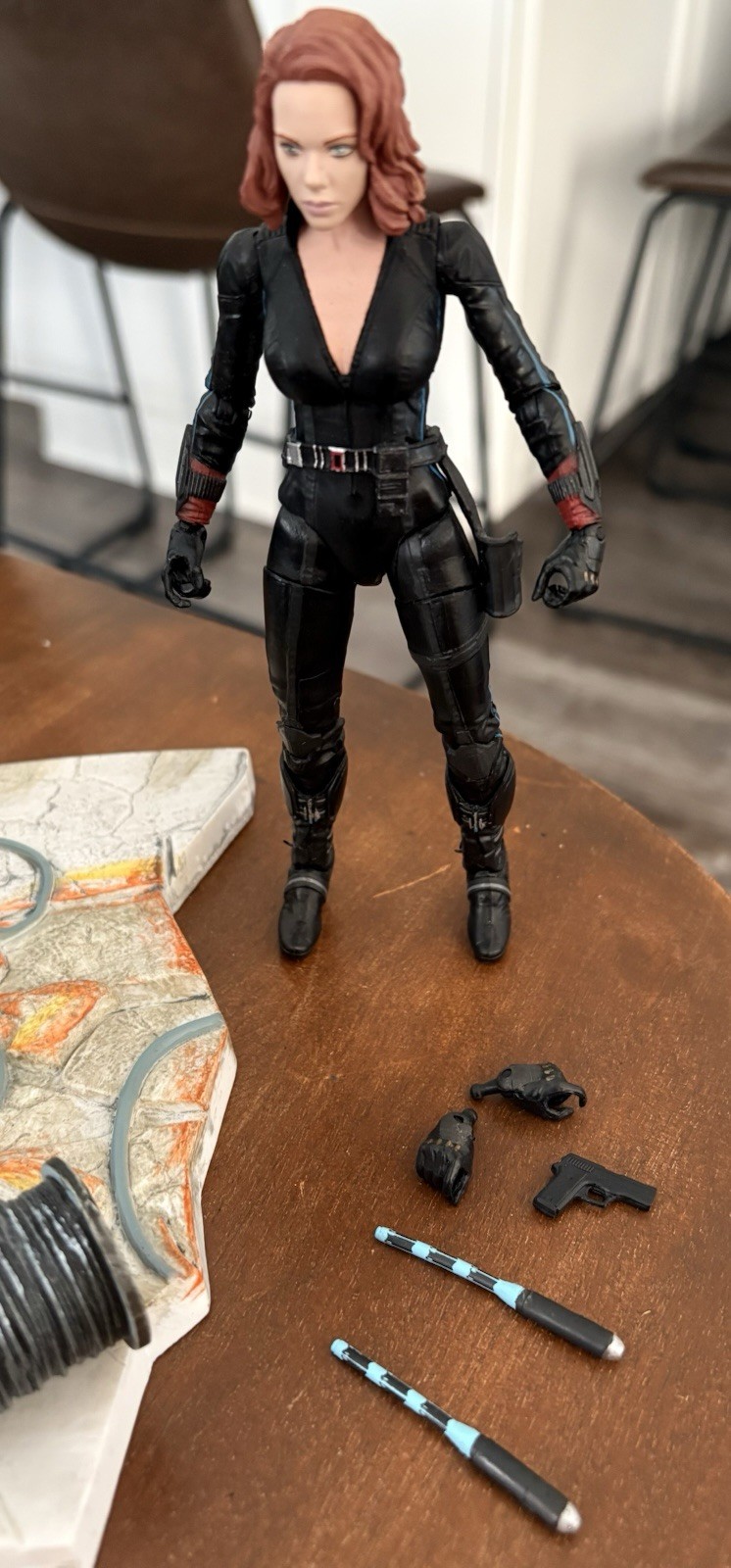 Marvel Diamond Select 6.5” Black Widow 2015 Avengers Age of Ultron 1:10 Figure