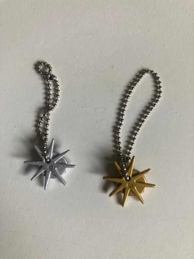 SUPER JOE unlimited gold & silver chain set, only. no figure