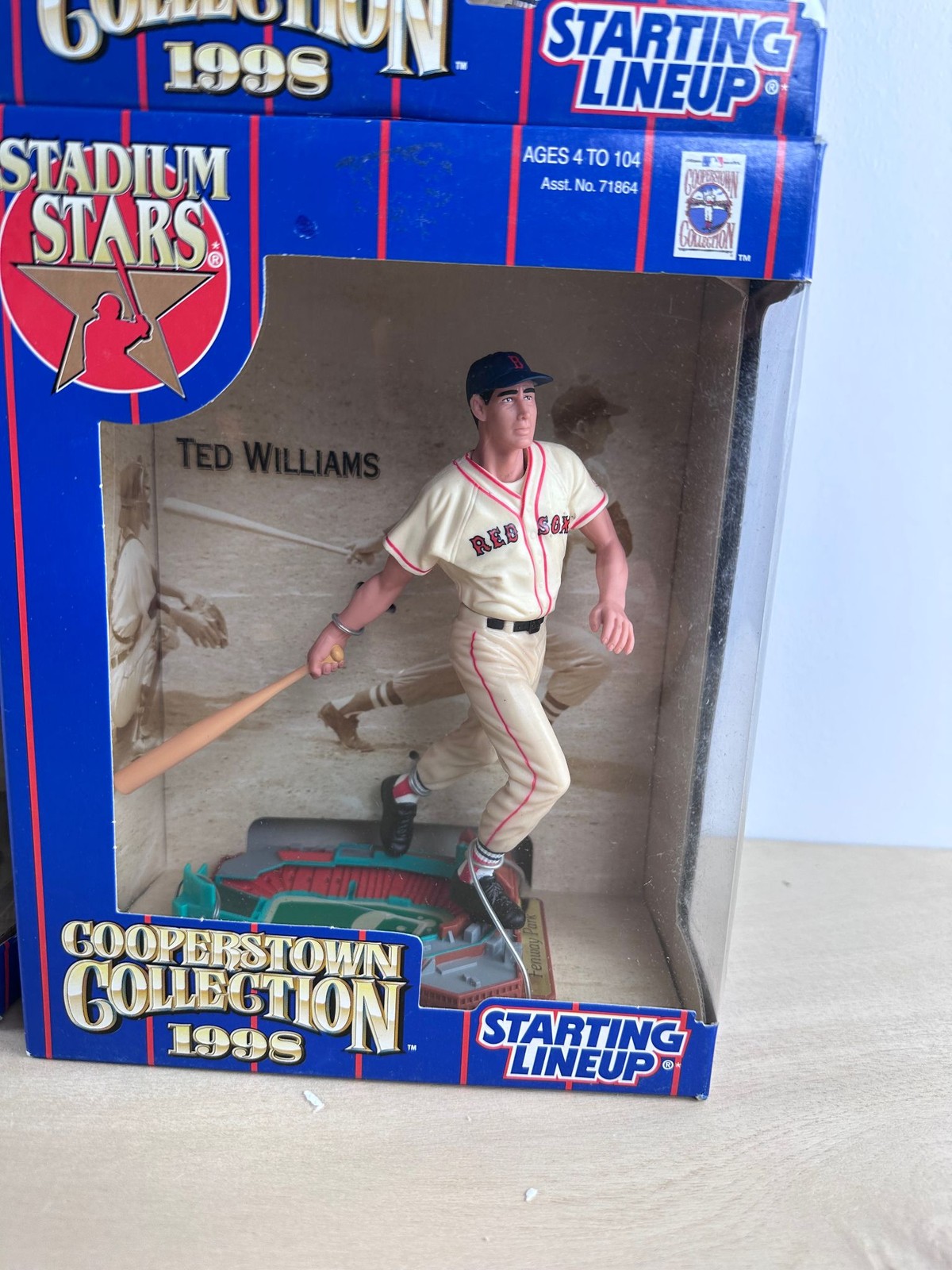 Starting Lineup Stadium Stars Ted Williams Lot 5 Cooperstown 1997 1998 Figures