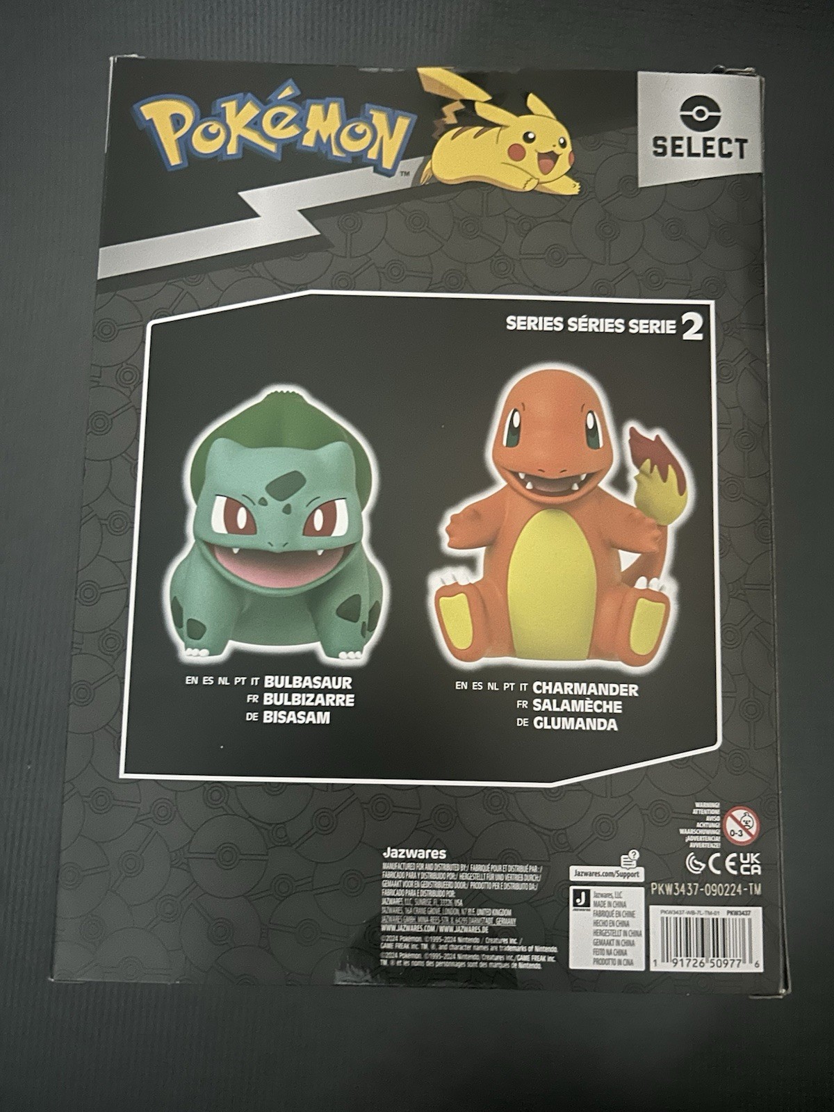 Pokemon Bulbasaur Select Vinyl Figure – 8-Inch Figure Made from Vinyl
