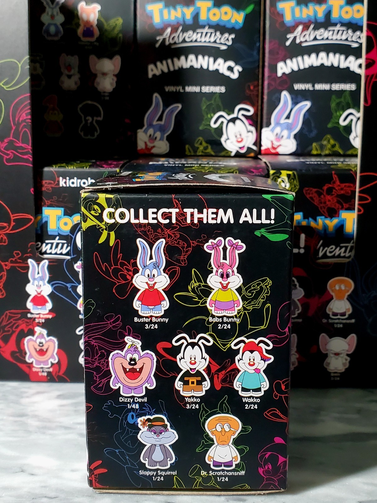 Tiny Toon Animaniacs Mini Series Sealed Mini Box Christmas Stocking Stuffer