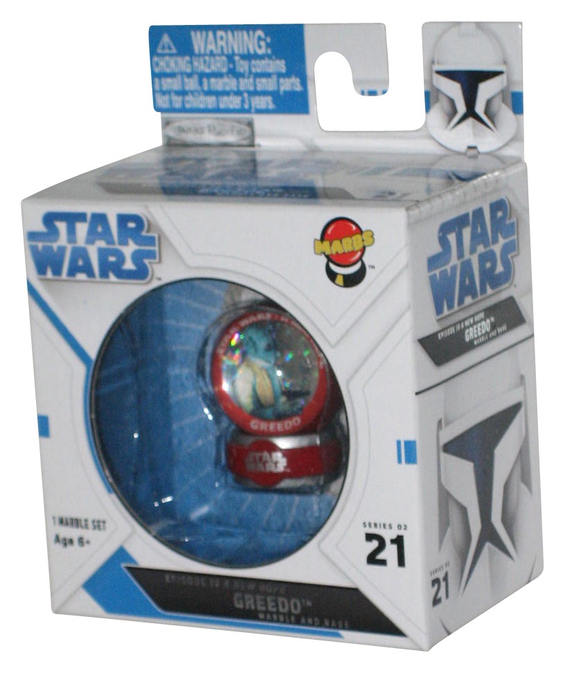 Star Wars Marbs Episode IV: A New Hope Greedo (2009) Jakks Pacific Marble & Base