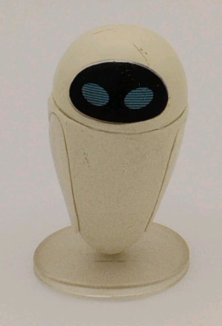 Disney Pixar’s WALL-E 3″ EVE Robot Figure, Cake Topper