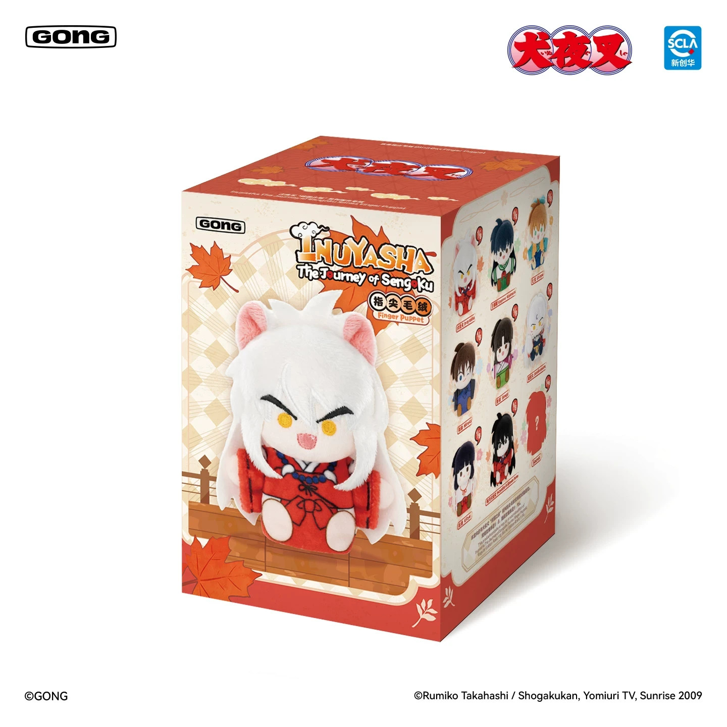 POP MART GONG x Inuyasha The Journey of Sengoku Series Finger Plush Blind Box