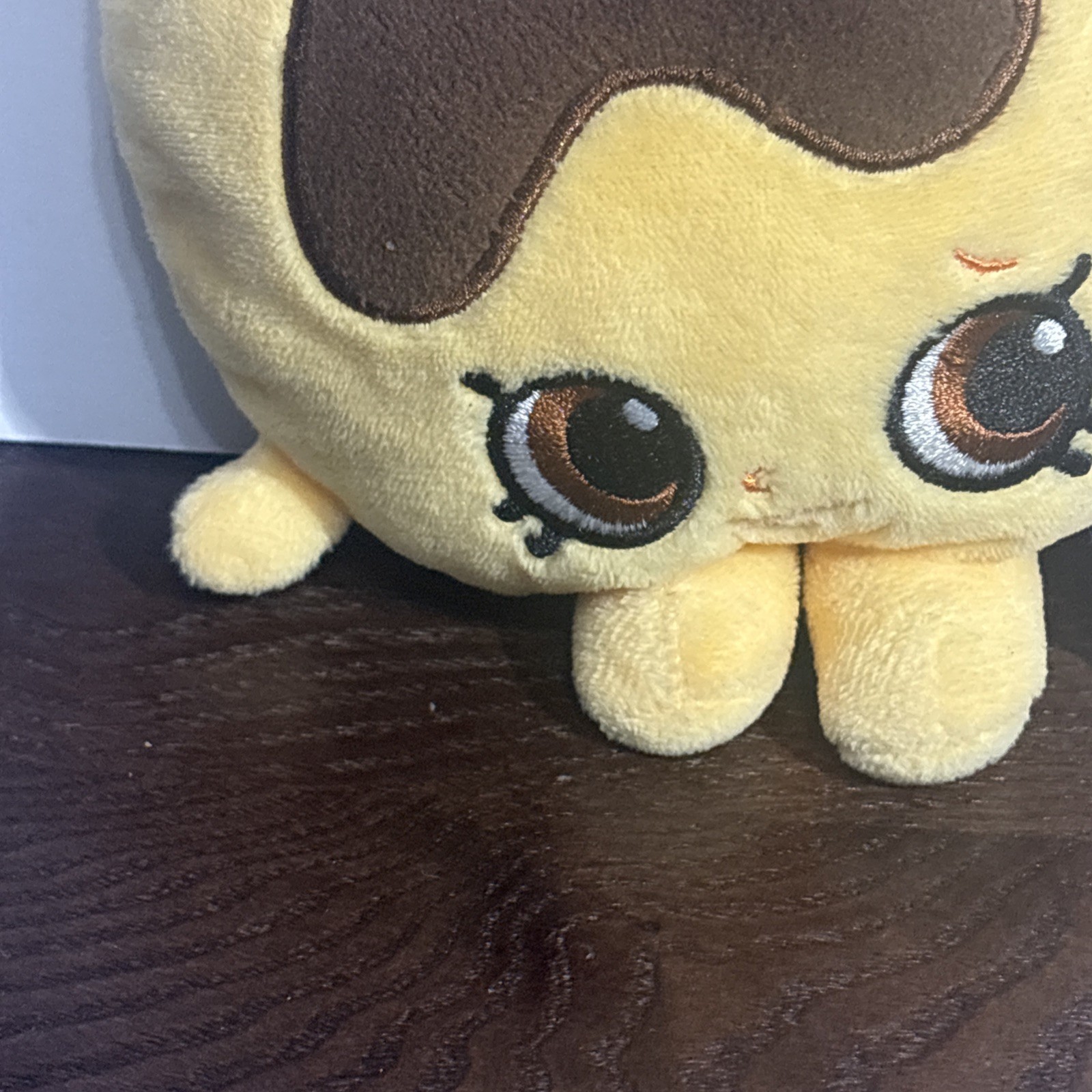 Shopkins Pancake Jake Bean Plush Toy Soft 6″ 2016 Girl Boy NWT Moose Enterprise