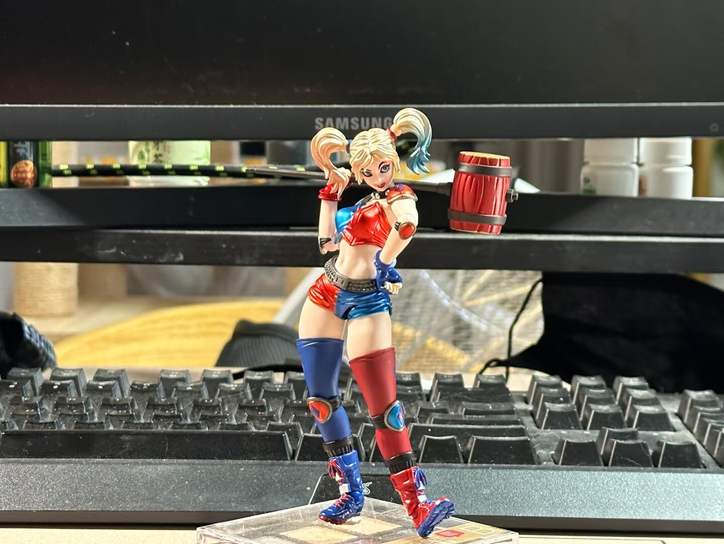 Amazing Yamaguchi Suicide Squad Harley Quinn 15cm Action Figure Model China Ver