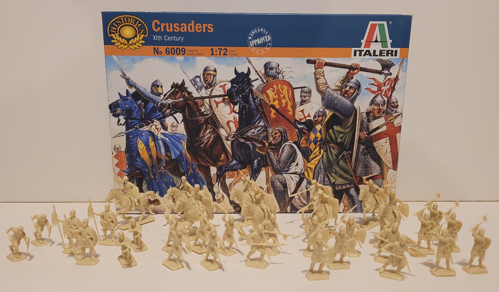 ITALERI Crusaders – The Knights 6009 1/72 scale HO scale