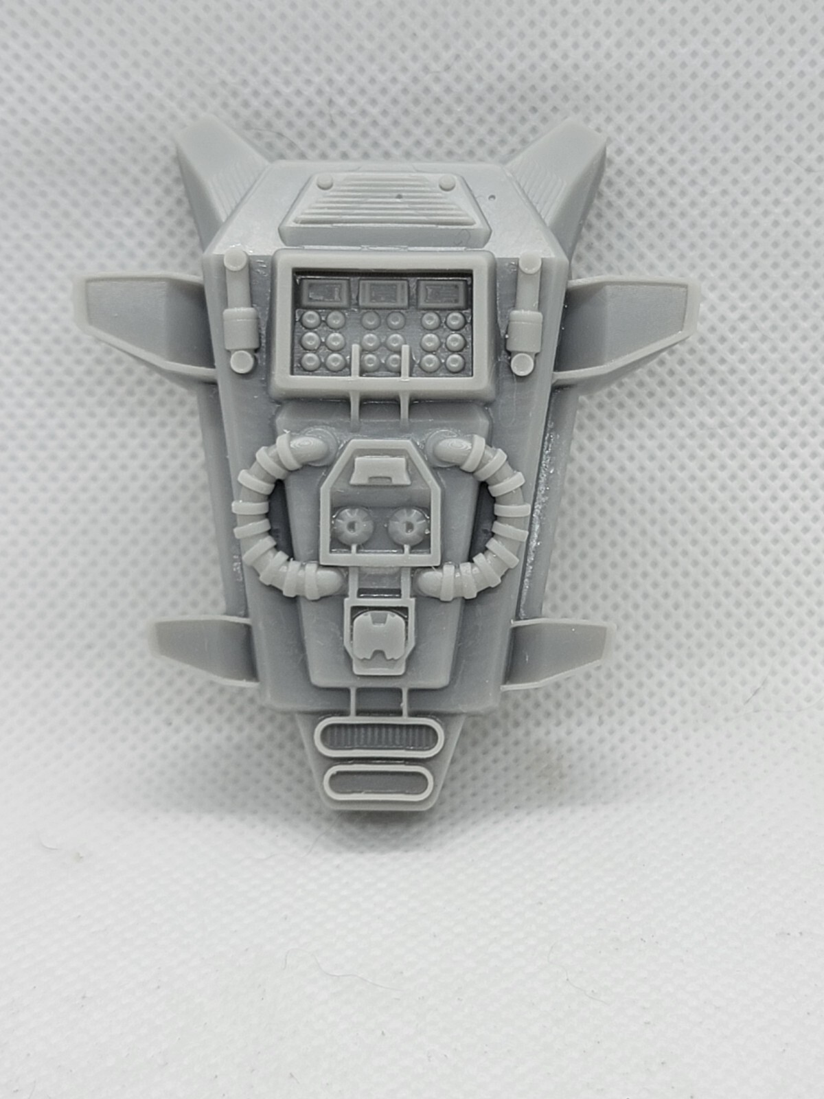 3d Printed Armor Cobra Commander Head 1:12 6″ GI Joe Classified/Marvel Legend