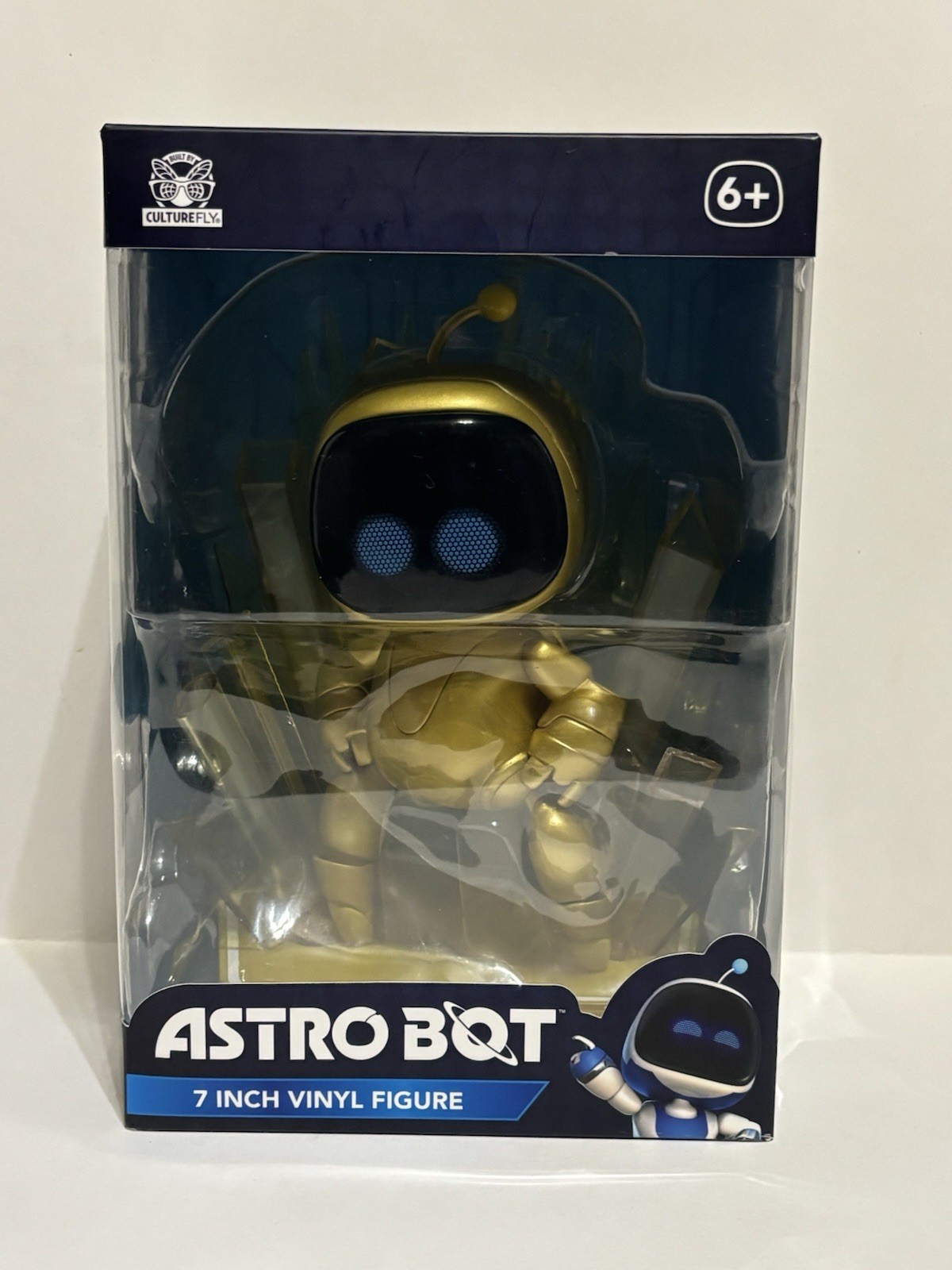 Astro Bot Gold Vinyl Figure 7″ Inches [Small Tear On Top]