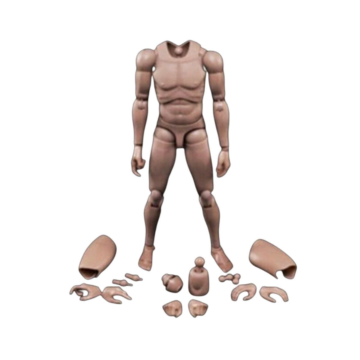 MX02-A 1/6 Scale Man Male Body Action Figure Toy Fit 1/6th Head Sculpt Model Toy