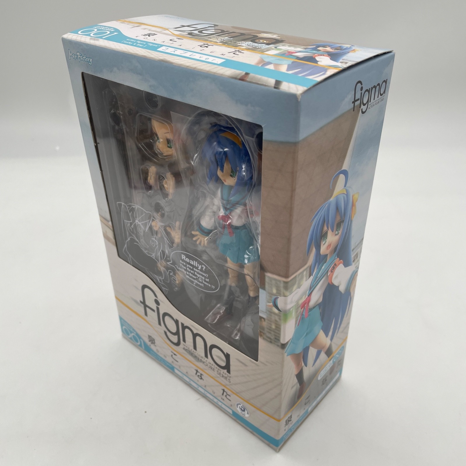 figma Lucky Star Konata Izumi Figure Cosplay Ver One Fes 2008 Winter Max Factory