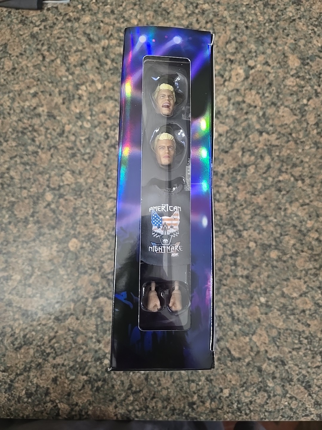 AEW Ringside Exclusive Unrivaled Collection Champion Cody (Cody Rhodes) 7 Pieces