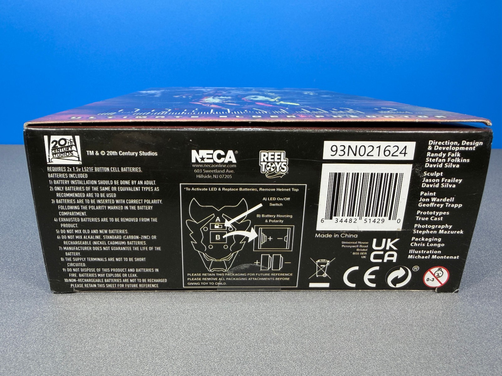 NECA PREDATOR 2 ACTION FIGURE ULTIMATE ELDER PREDATOR LIGHT UP NEW SEALED USA