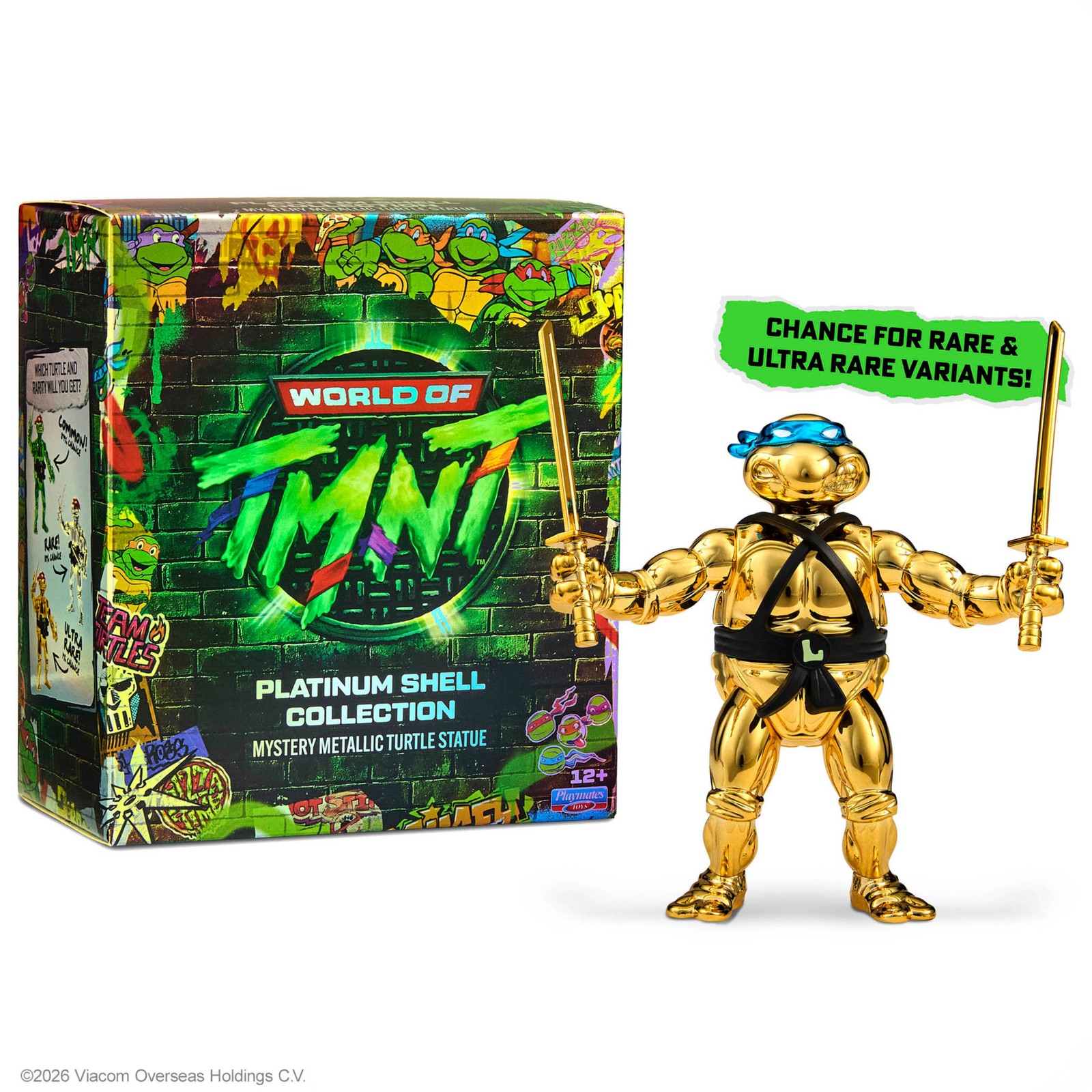 SDCC Exclusive Teenage Mutant Ninja Turtles Platinum Shell Blind Box Presale
