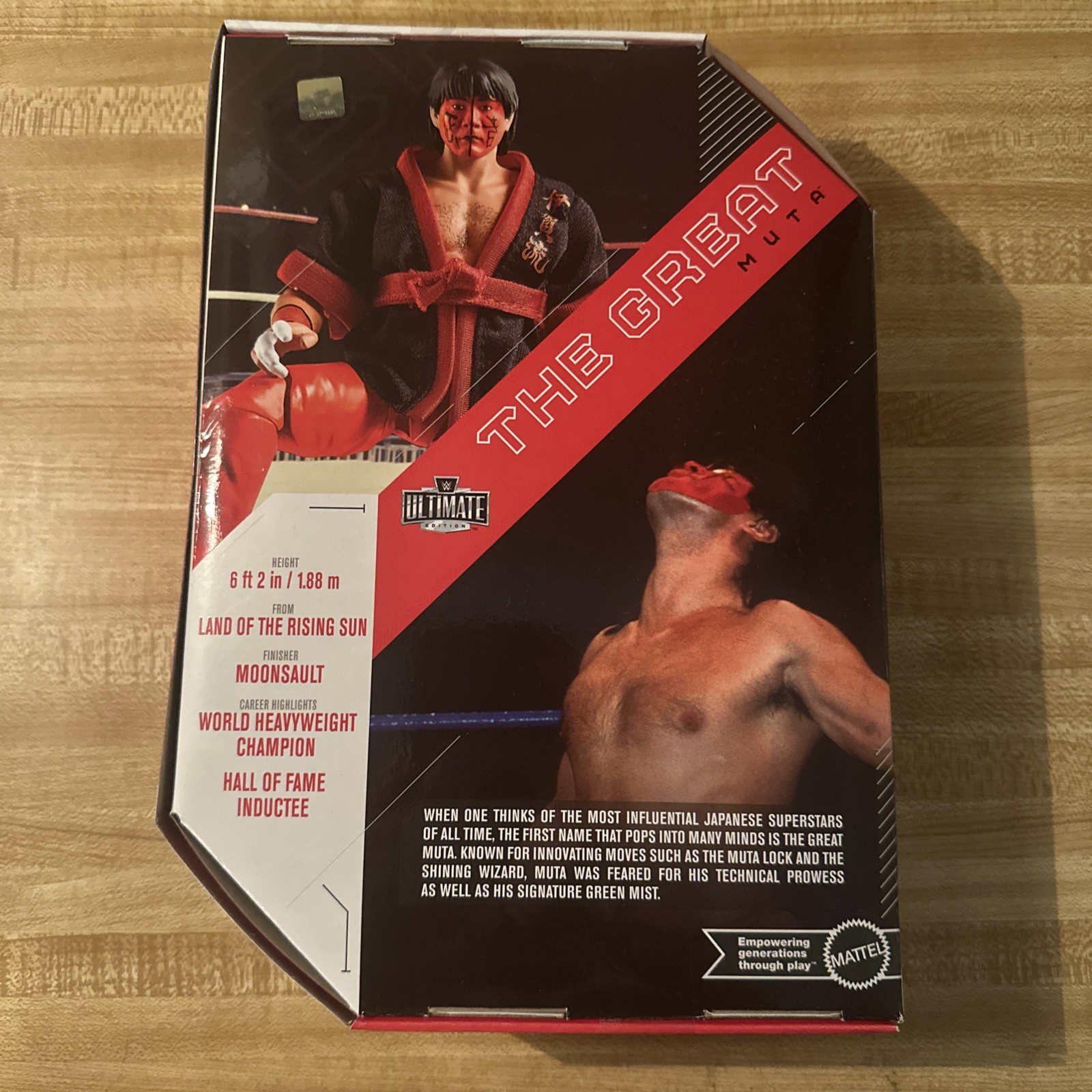 WWE Ultimate Edition Series 25 The Great Muta Chase Variant 2025 Mattel New
