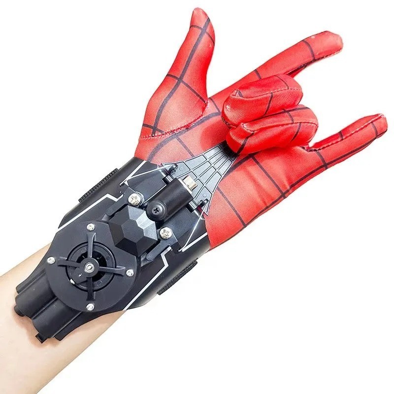 Spider Web Shooter 8ft USB Real Web Slinger and Launcher Toy for Superhero Fans
