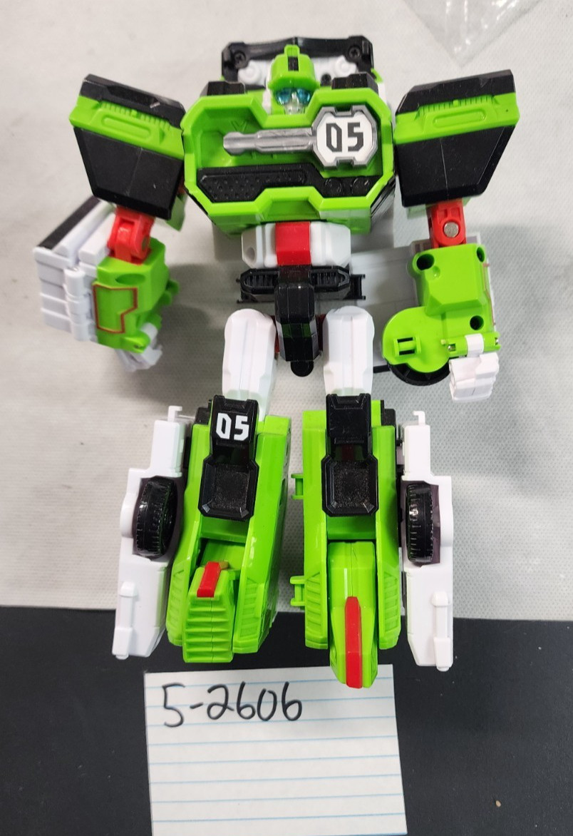 Tobot V GD #05 Bus King (Big Boss) Transforming Robot Young Toys – Complete