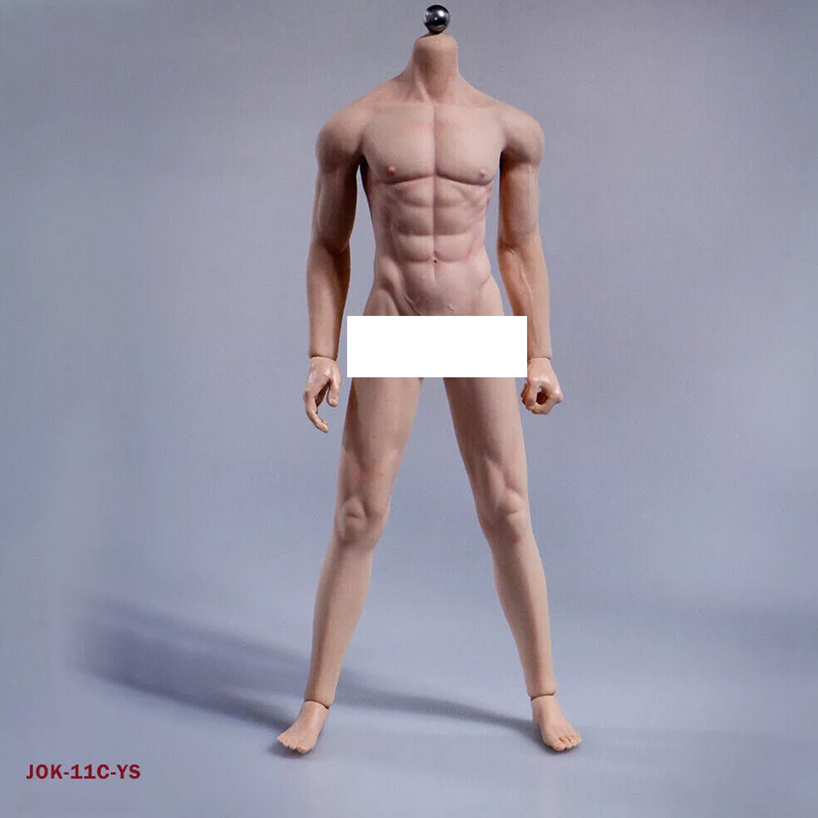 JIAOU DOLL 1/6 Seamless Male Body Doll Male Figure Fit 12″ For Phicen Hot Toys