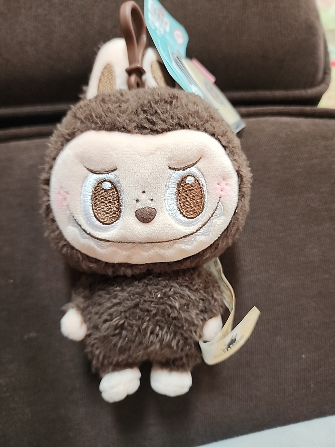 POPLAND EXCLUSIVE THE MONSTERS PLUSH LABUBU brown