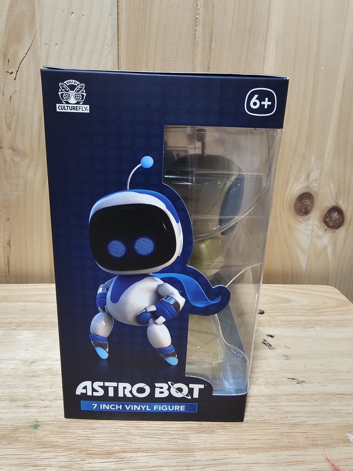 Astro Bot Gold Vinyl Figure 7-Inch by CultureFly Limited Edition New Sealed