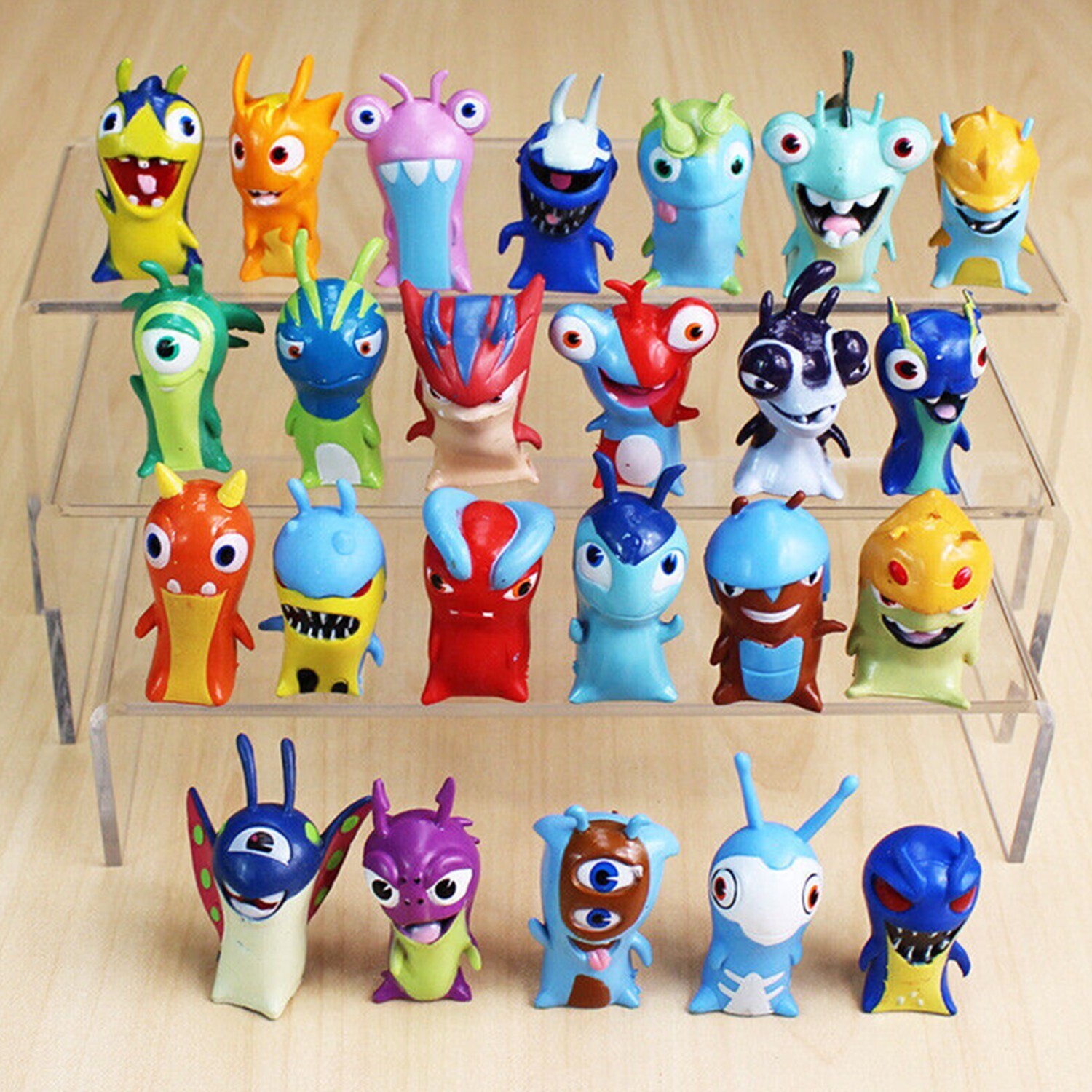 24ps set pvc Toy Mini Figures Anime Slugterra model collection Gifts 4-5cm