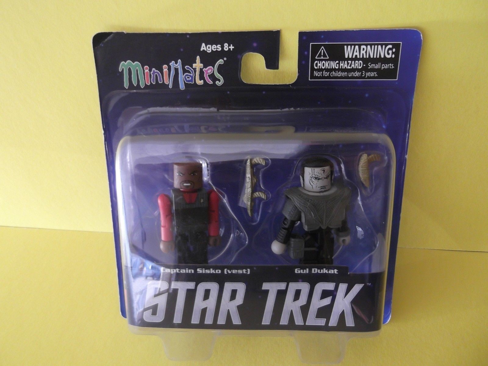 Star Trek Minimates Sisko w/Vest & Gul Dukat 2.25″in Figures 2013