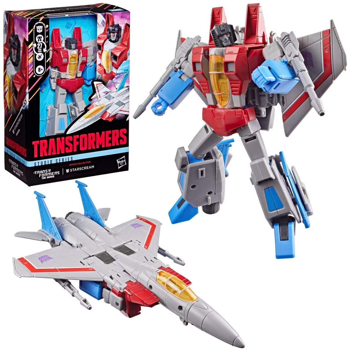 Hasbro Transformers The Movie Studio Series MTMTE Starscream In hand