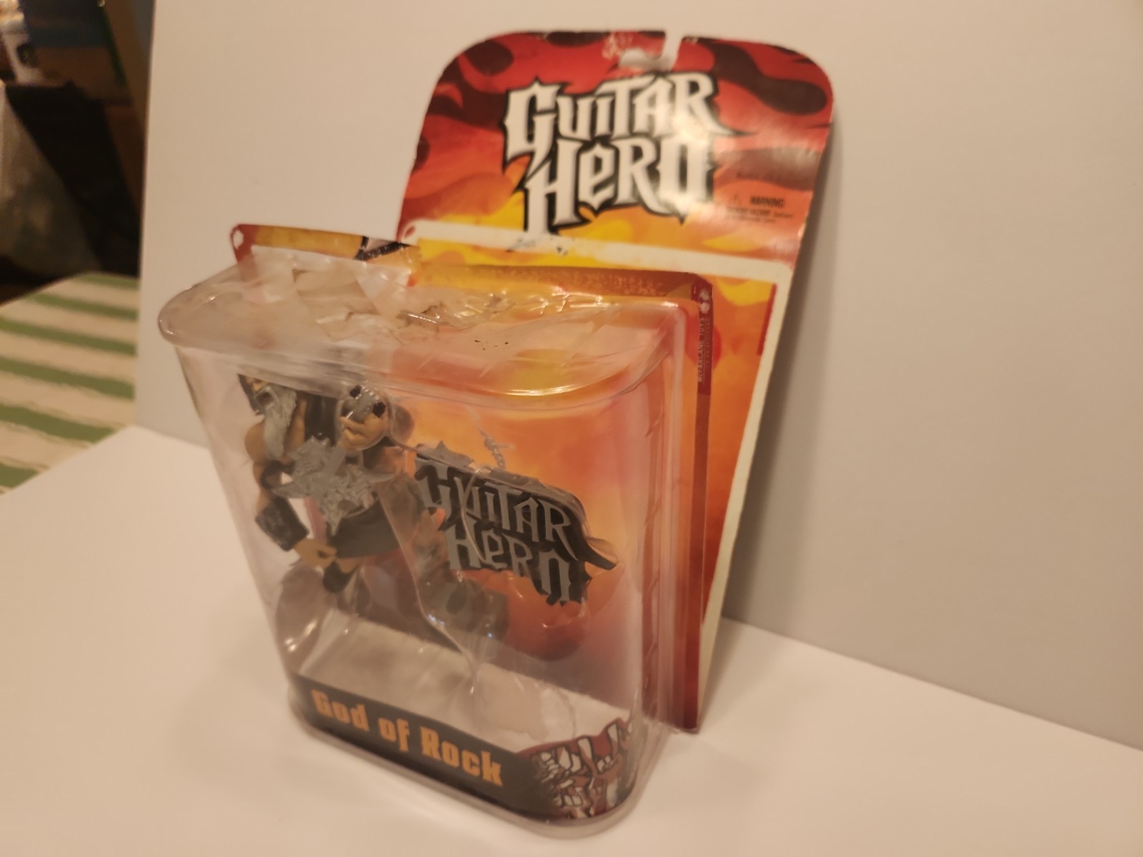 Lot Guitar Hero Axel Steel Johnny Napalm God Of Rock Figure 5″McFarlane New 100