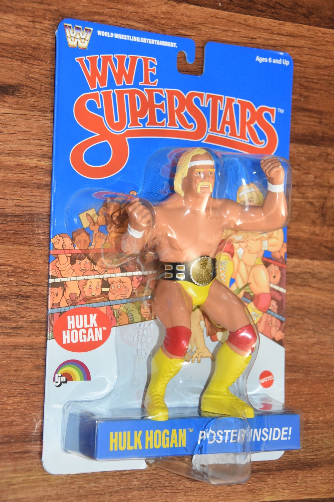 Brand New WWE LJN MATTEL SUPERSTARS HULK HOGAN 8″ ACTION FIGURE 1980s RETRO Toy