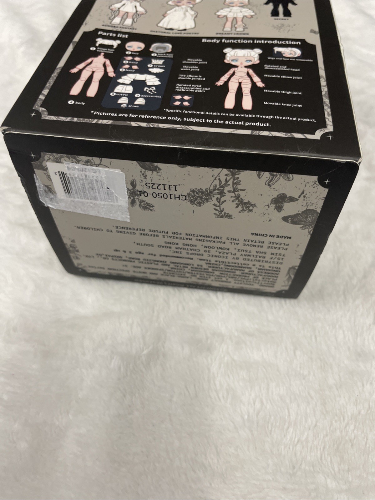 Laura Black and White Spectrum Series Toy City Surprise Doll Figure Open Box