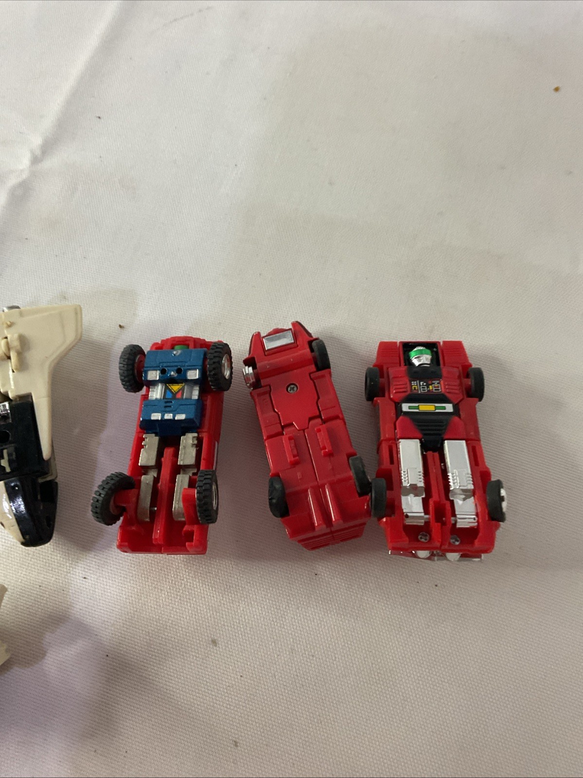 1980s Gobots Lot Of 4 Harley Robo Lamborghini Small Foot Turbo Shuttle