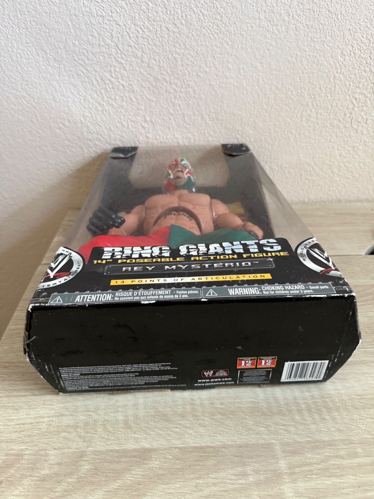 WWE Ring Giants Ray Mysterio 14″ Action Figure 2006 Series 6 Jakks Pacific New*