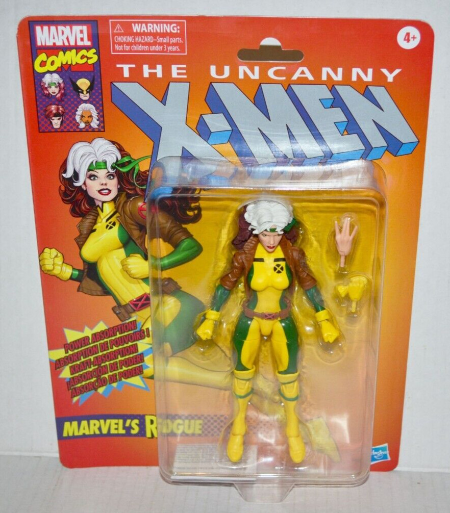 Marvel Legends: The Uncanny X-Men Rogue Action Figure 97 Retro F0865 MINT🔥