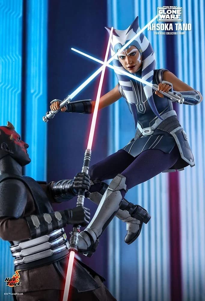 Hot Toys 1:6 Ahsoka Tano – Star Wars: The Clone Wars, Multicoloured