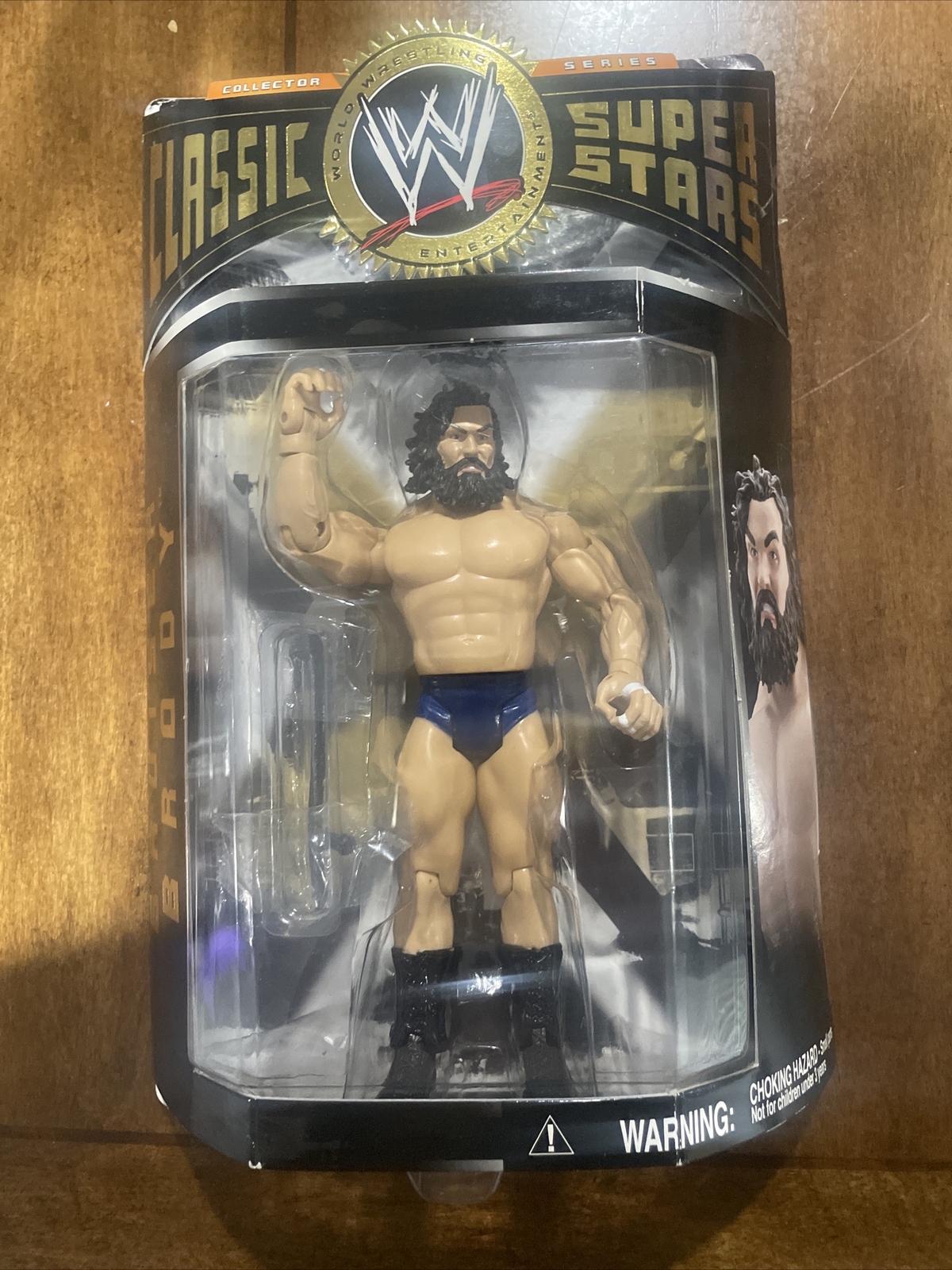 Jakks Pacific WWE WWF Classic Superstars Action Figure Bruiser Brody Ultra Rare