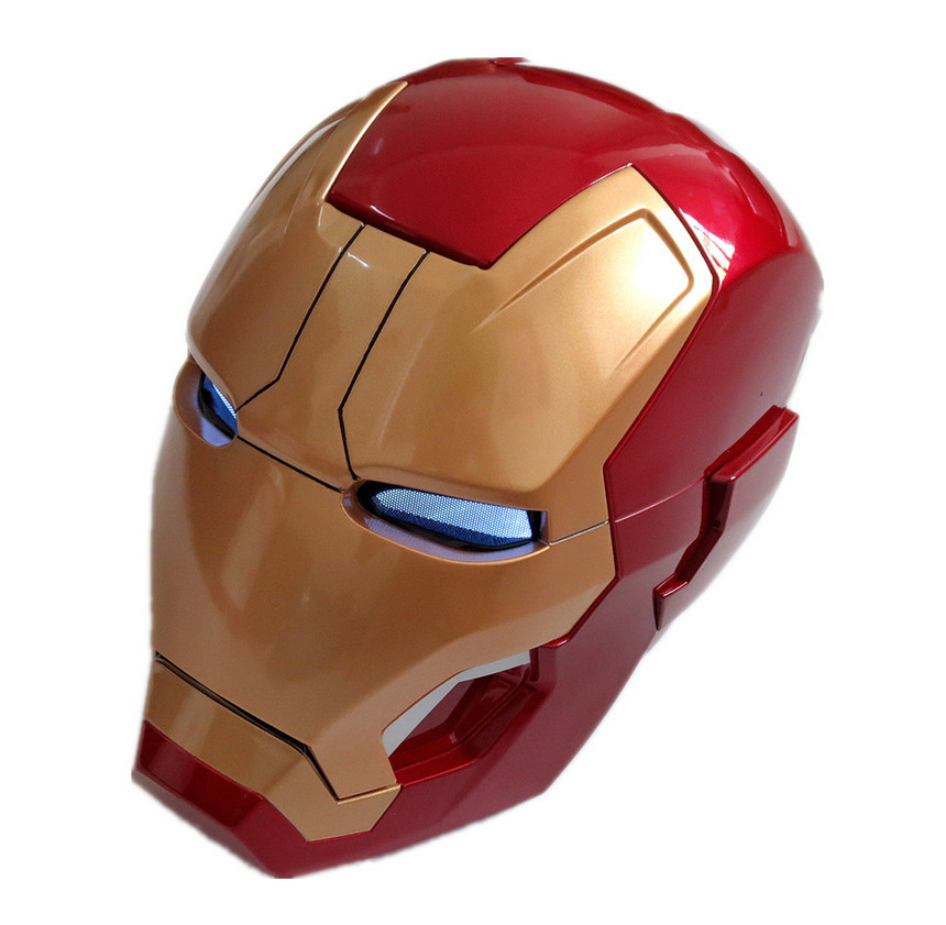 Iron Man 1:1Scale Wearable Open Close MK42 Helmet Toys Cosplay model Figure
